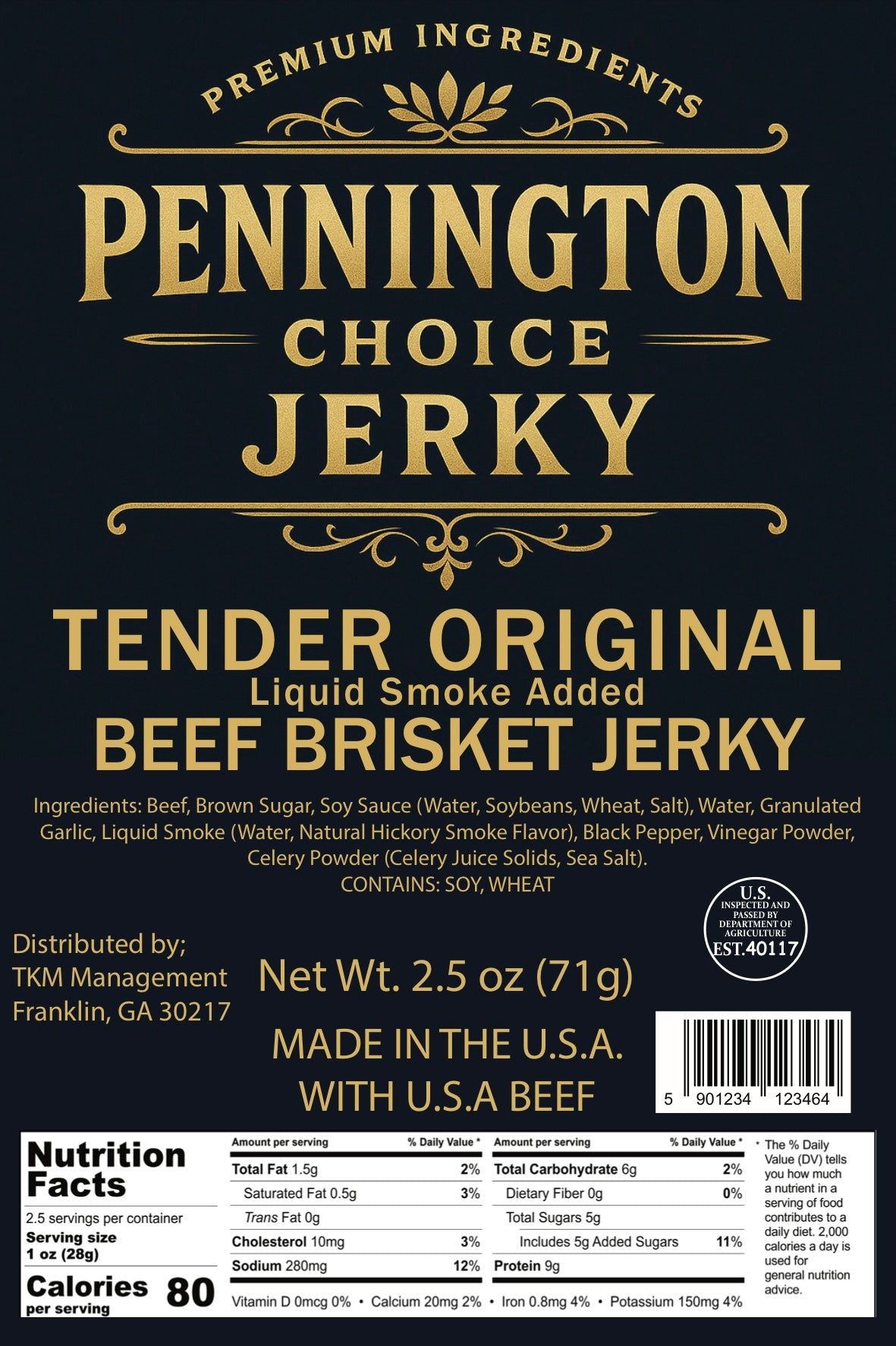 Pennington Jerky - Tender Original