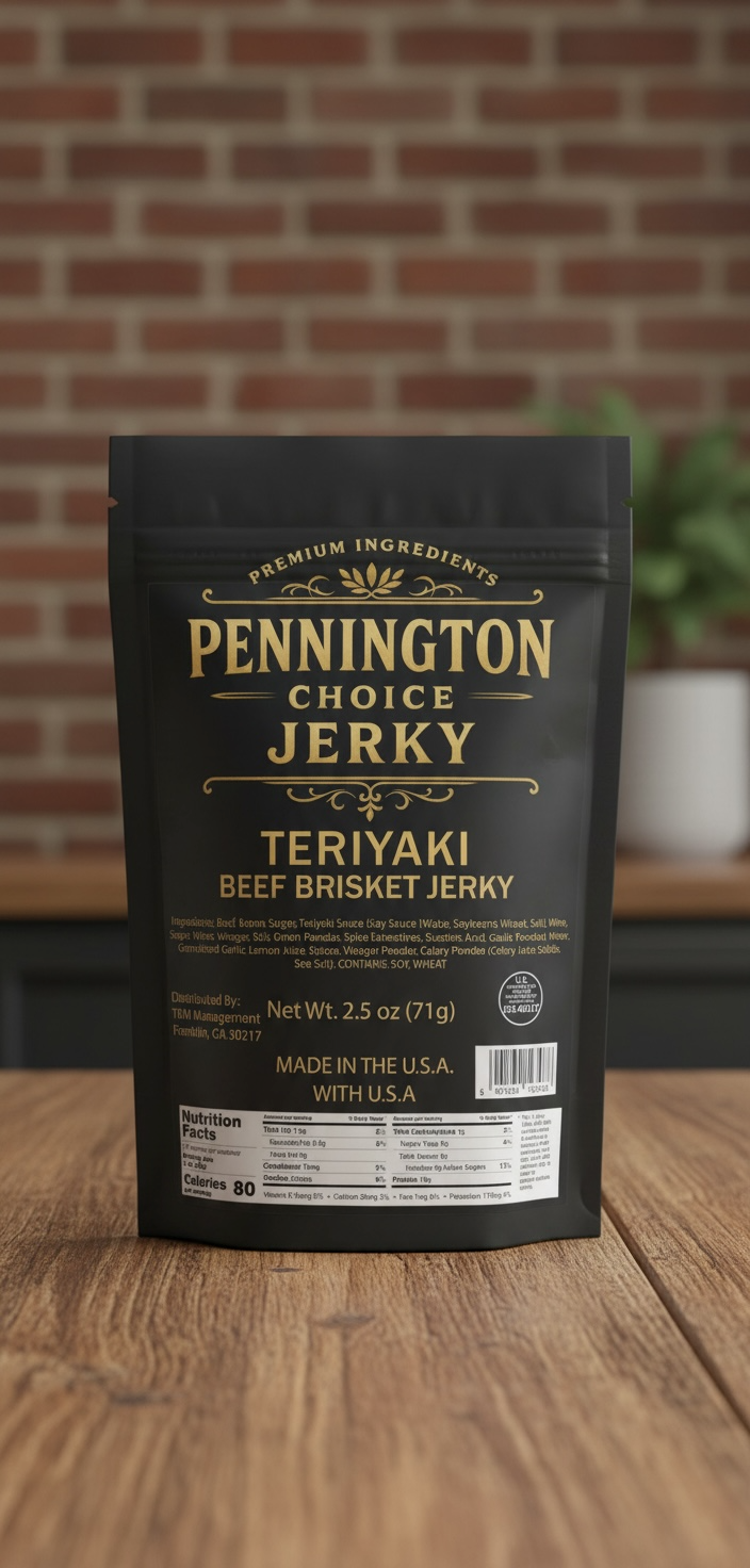Pennington Jerky - Teriyaki
