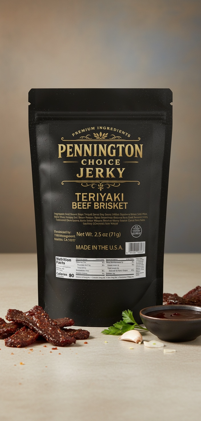 Pennington Jerky - Teriyaki